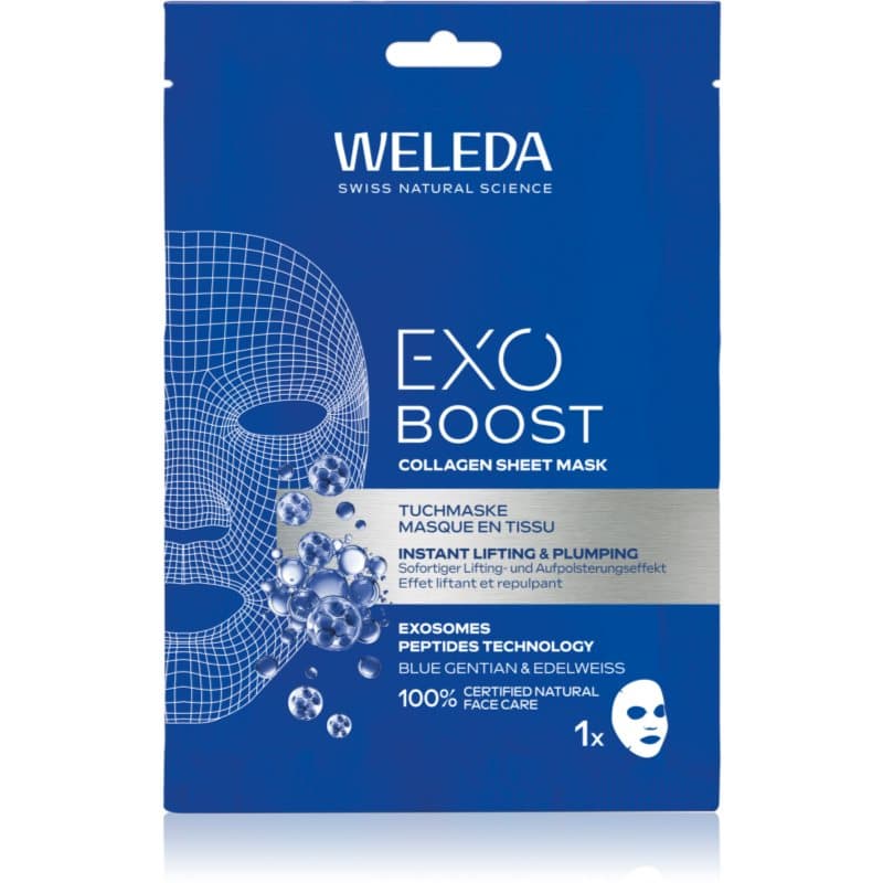 Exo Boost maseczka rewitalizująca w płachcie z kolagenem