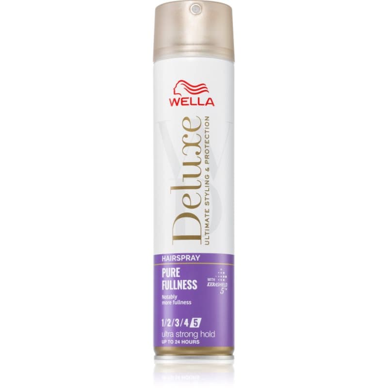 Deluxe Pure Fullness lakier do włosów mocno utrwalający do zwiększenia objętości