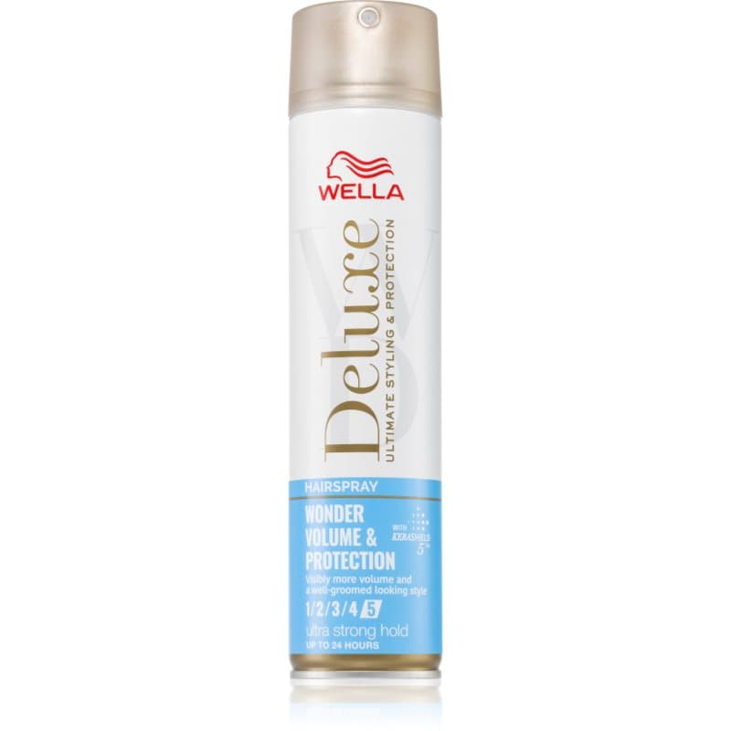 Deluxe Wonder Volume & Protection lakier do włosów mocno utrwalający nadająca objętość i blask