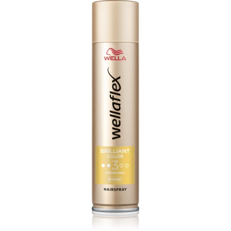 Wellaflex Brilliant Color lakier do włosów średnio utrwalający do włosów farbowanych