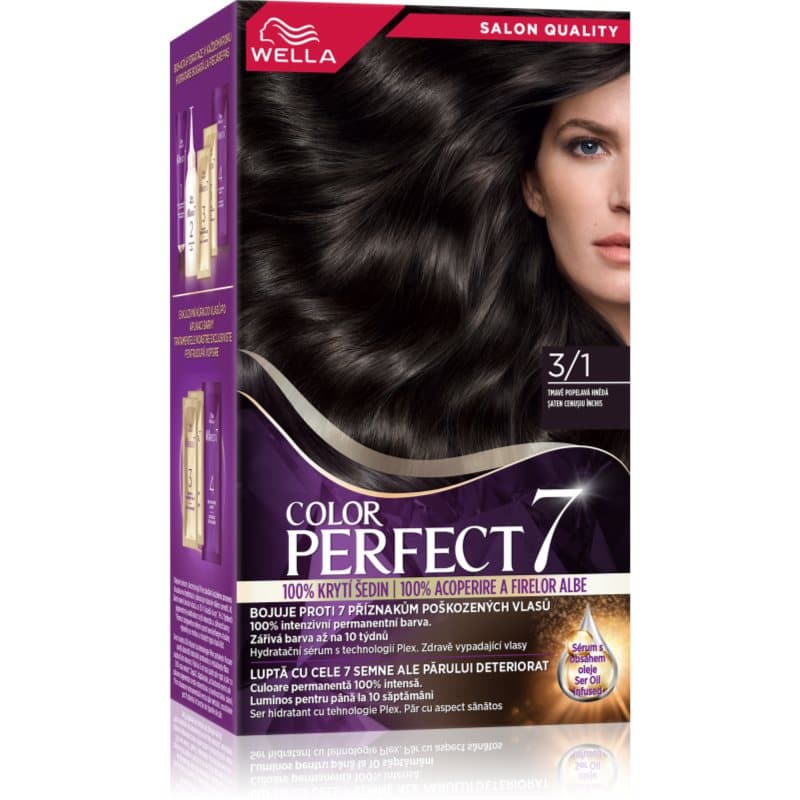 Color Perfect farba do włosów odcień 3/1 Dark Ash Brown