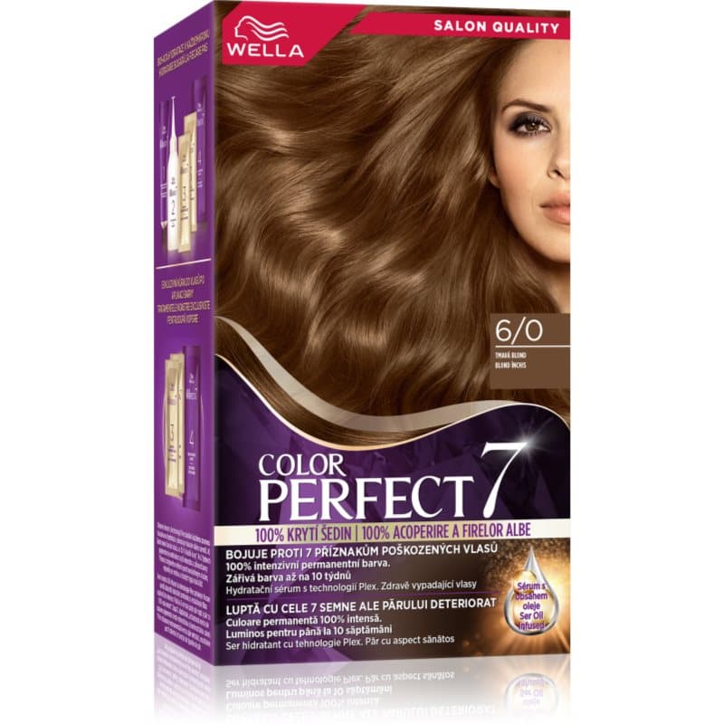 Color Perfect farba do włosów odcień 6/0 Dark Blonde