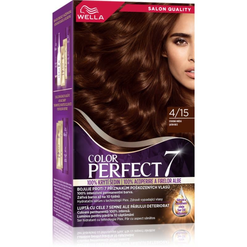 Color Perfect farba do włosów odcień 4/15 Cool Evening Brown