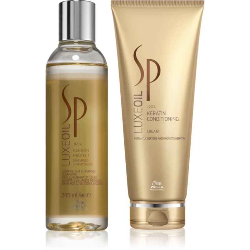 SP Luxe Oil sada zestaw do włosów zniszczonych