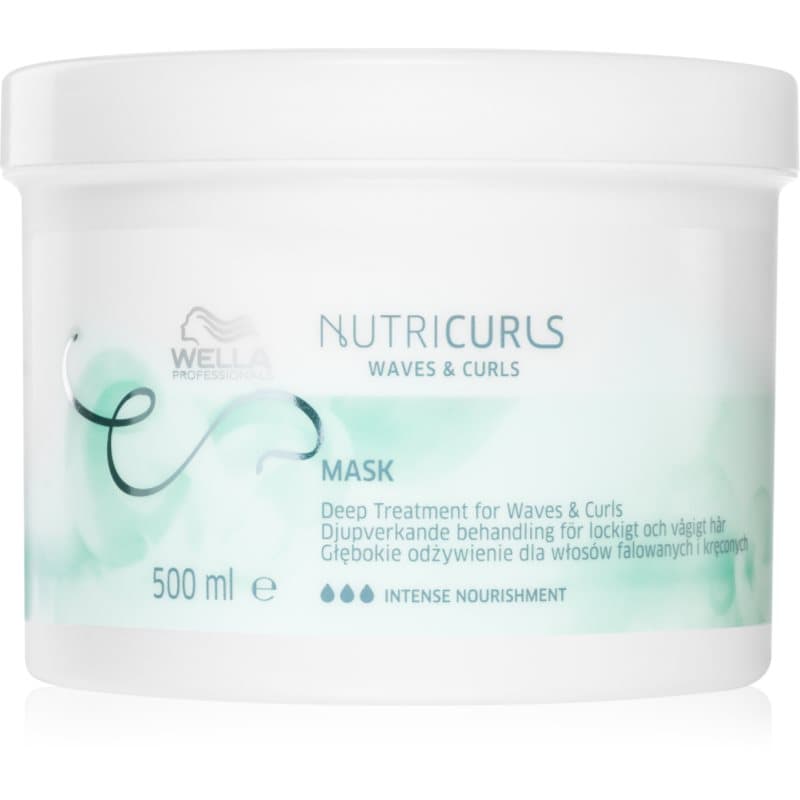 Nutricurls Waves & Curls maseczka wygładzająca do włosów kręconych i falowanych