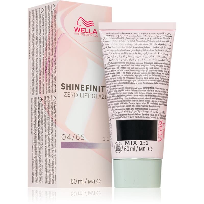 Shinefinity Zero Lift Glaze demi-permanentna farba do włosów odcień 04/65 - Deep Cherry