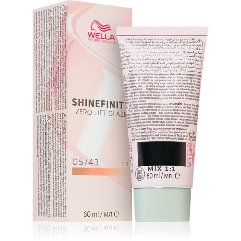 Shinefinity Zero Lift Glaze demi-permanentna farba do włosów odcień 05/43 - Hot Chilli