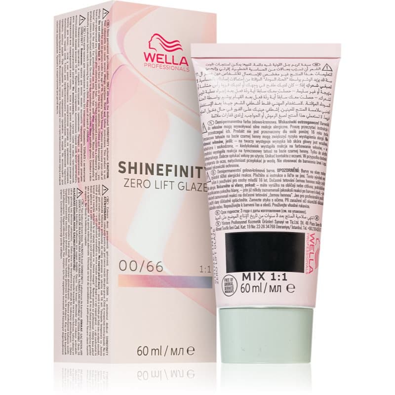 Shinefinity Zero Lift Glaze demi-permanentna farba do włosów odcień 00/66 - Violet Booster