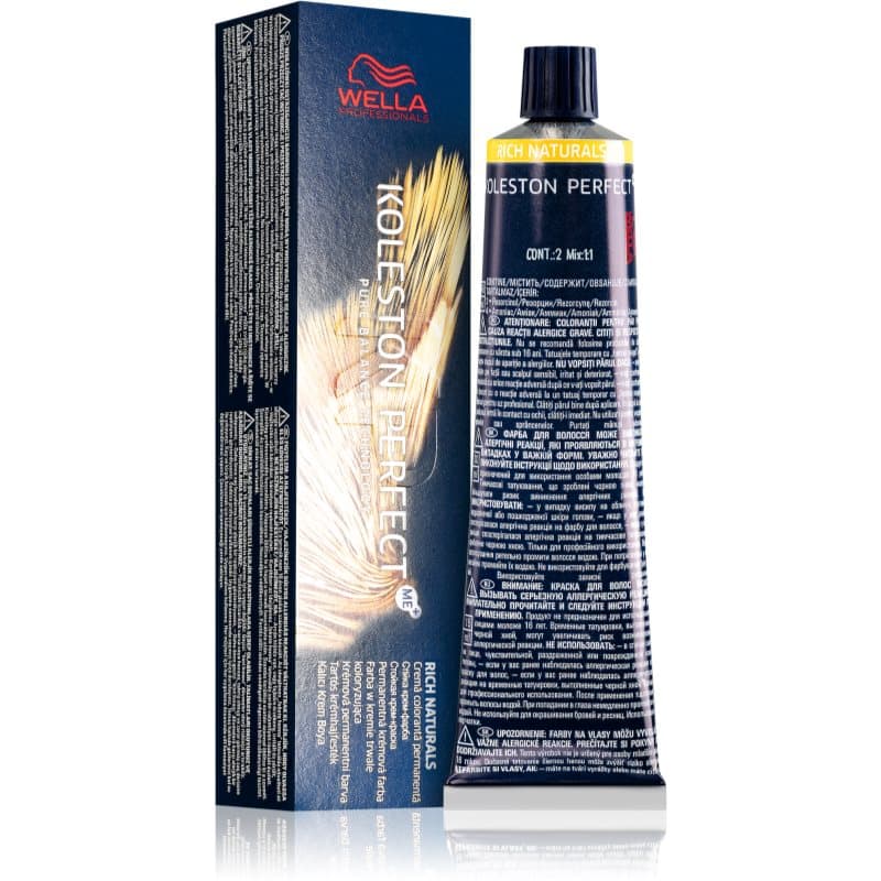 Koleston Perfect ME+ Rich Naturals trwała farba do włosów odcień 7/3