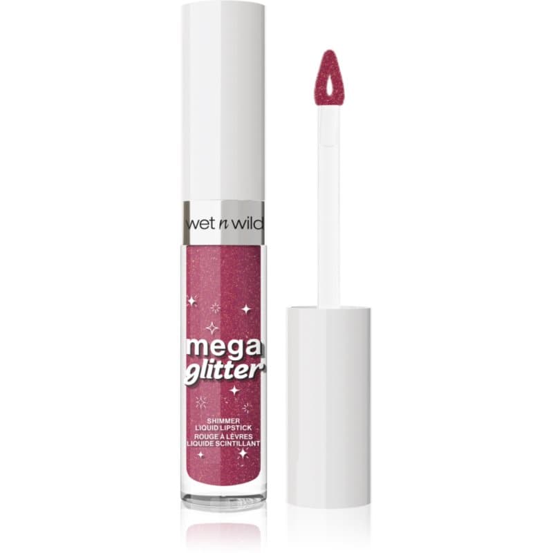 Mega Glitter pomadka matowa w płynie z brokatem odcień Pink Future