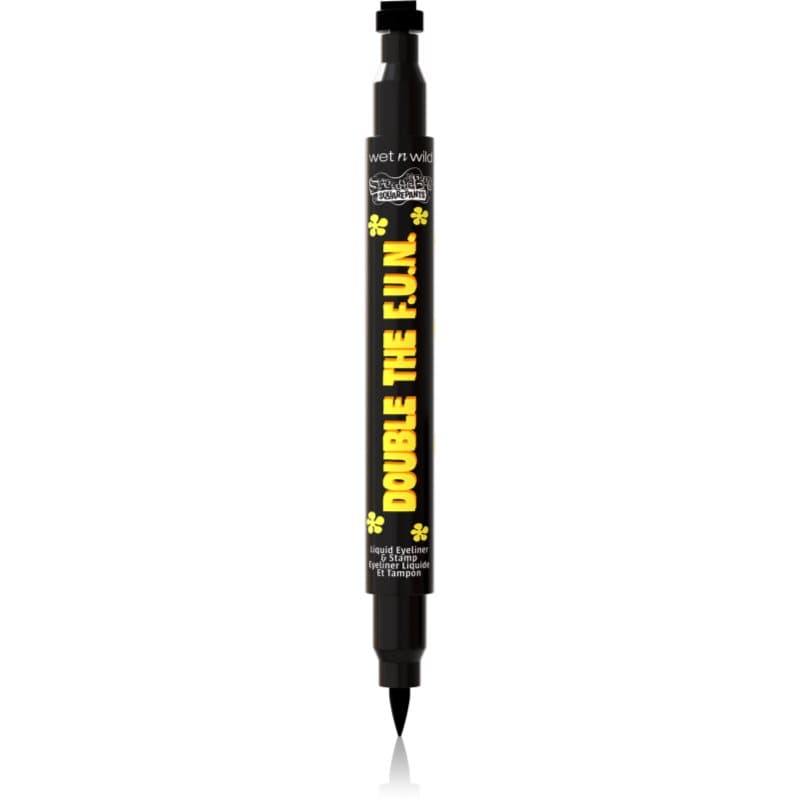 SpongeBob SquarePants Double The F.U.N. Liquid Eyeliner & Stamp eyeliner wielofunkcyjny odcień Jumpin' Jellyfish