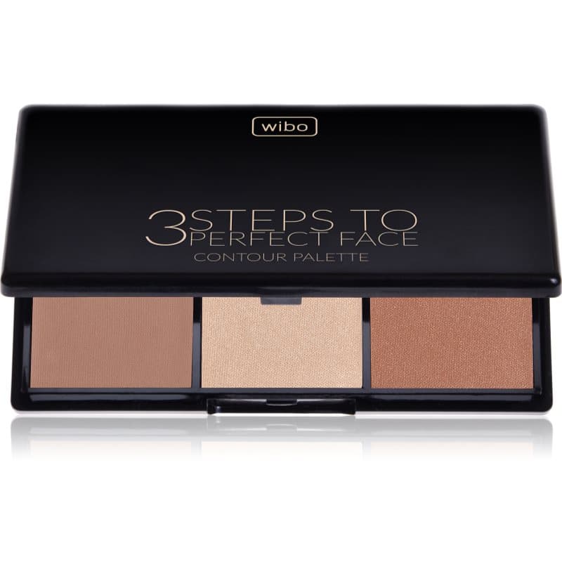 3 Steps To Perfect Face Dark paletka do konturowania twarzy do twarzy