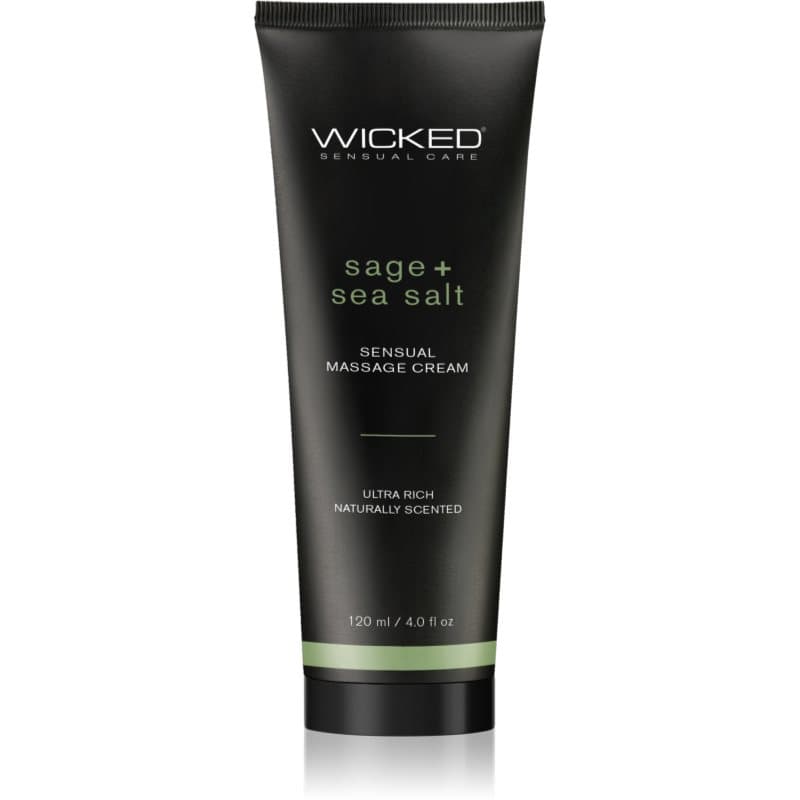 Sensual massage cream krem do masażu Sage + Sea Salt Scented