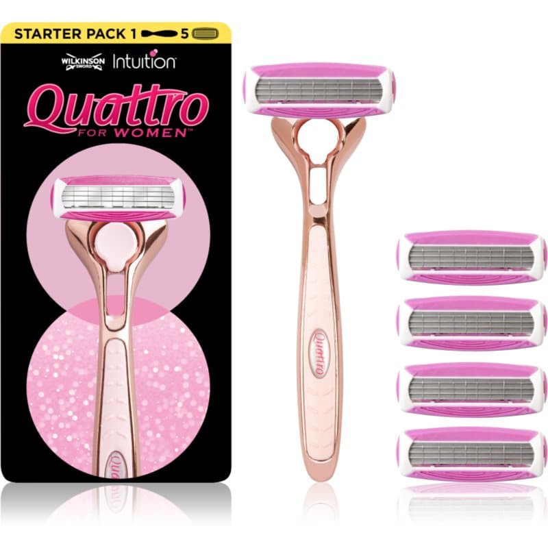 Intuition Quattro for Women golarka + głowice zapasowe