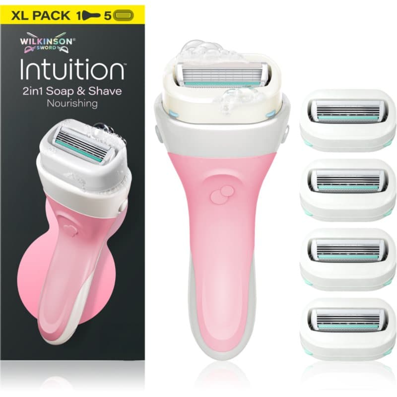 Intuition 2in1 Ultra Moisture Razor golarka + głowice zapasowe
