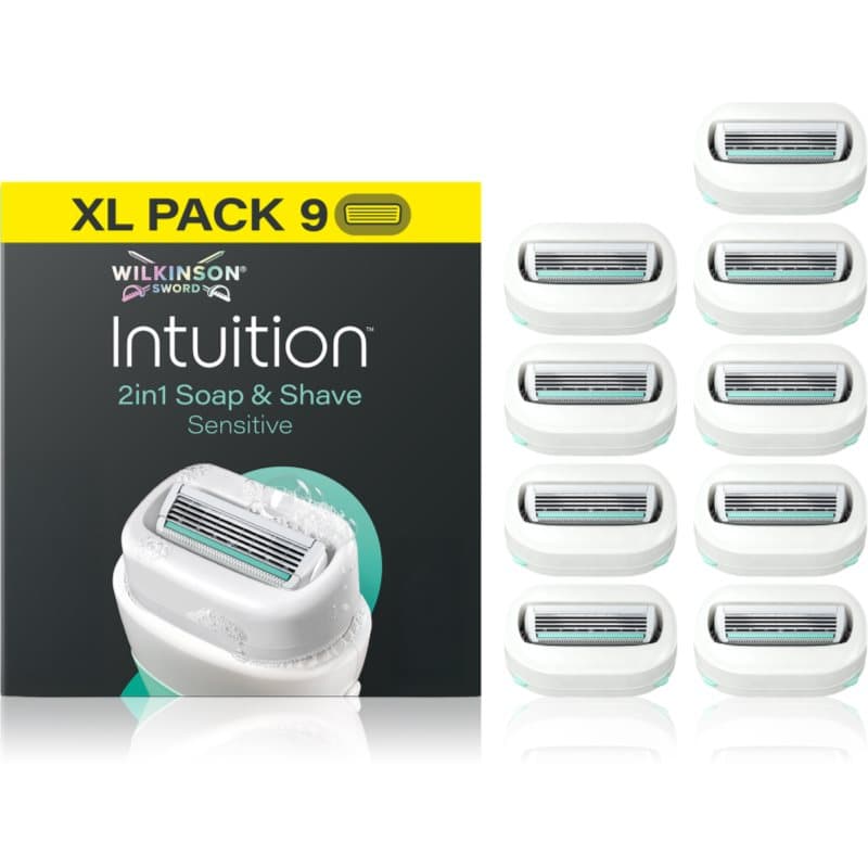 Intuition 2in1 Soap & Shave Sensitive zapasowe ostrza