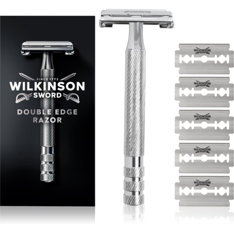 Barber's Style Double Edge maszynka do golenia + ostrza wymienne