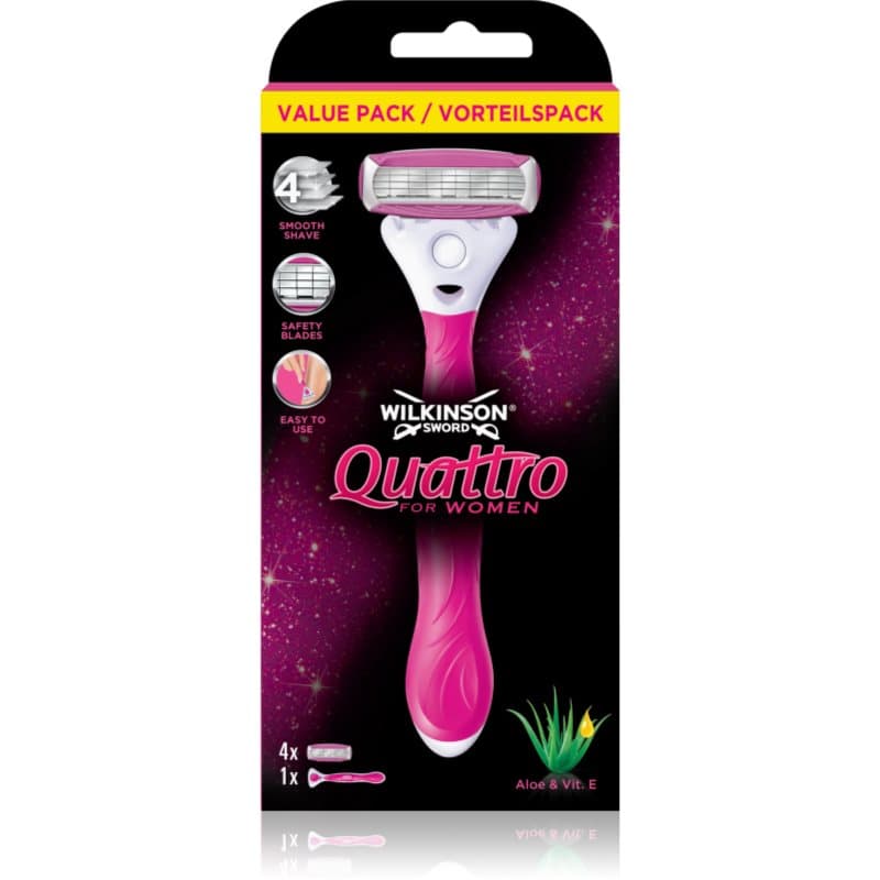 Intuition Quattro for Women maszynka do golenia zapasowe ostrza