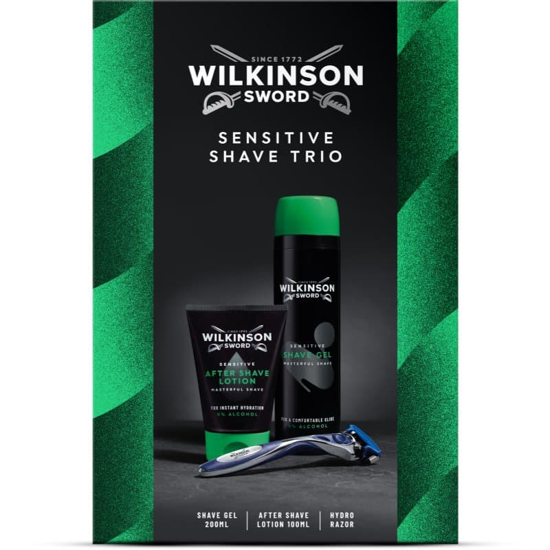 Sensitive Shave Trio zestaw upominkowy do golenia