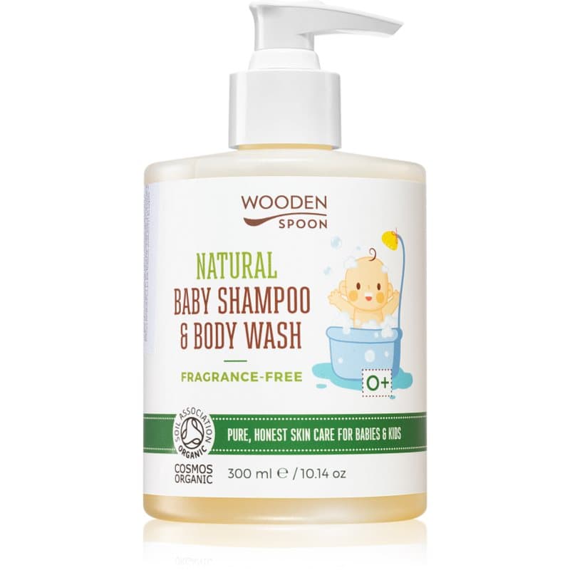 Natural szampon i żel pod prysznic dla dzieci nieperfumowany