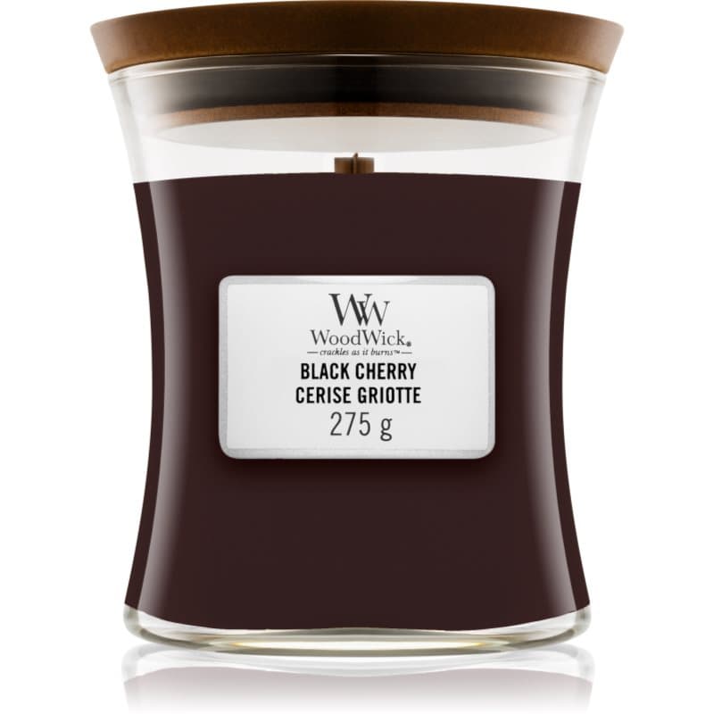 Black Cherry świeczka zapachowa z drewnianym knotem