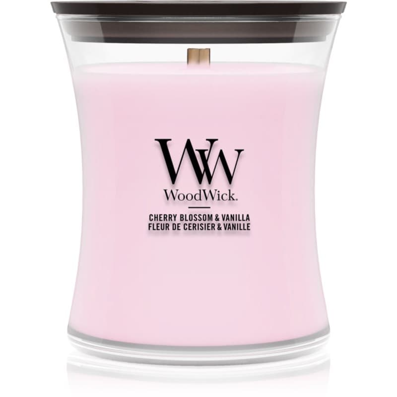 Cherry Blossom & Vanilla świeczka zapachowa z drewnianym knotem