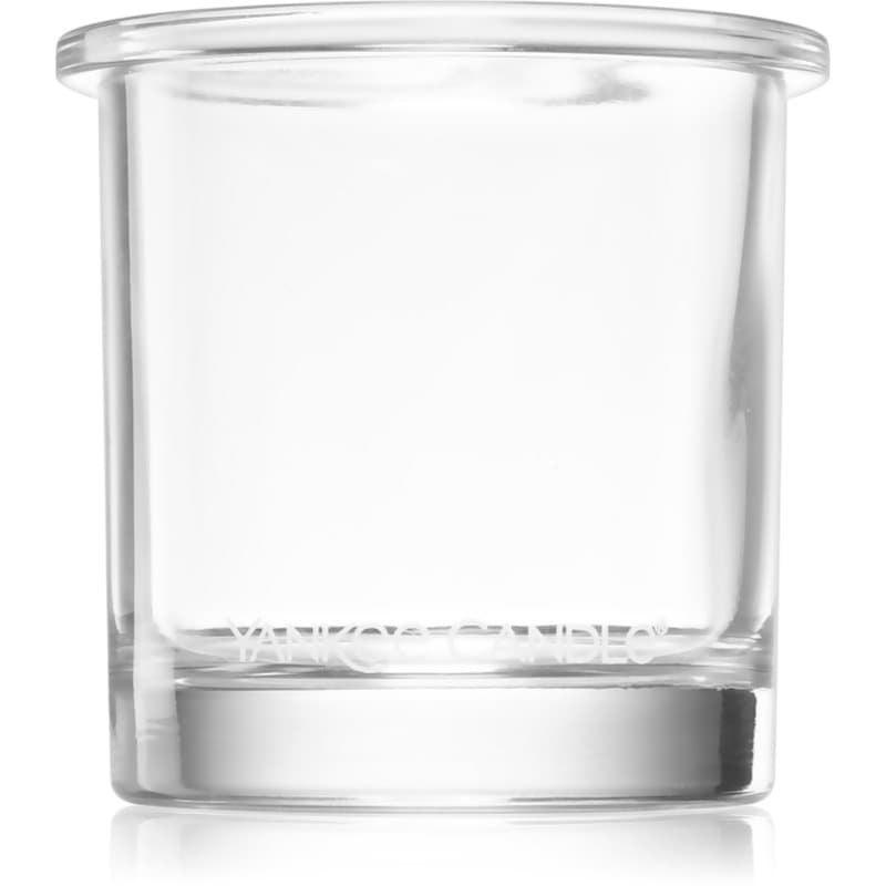Pop Clear szklany świecznik na sampler