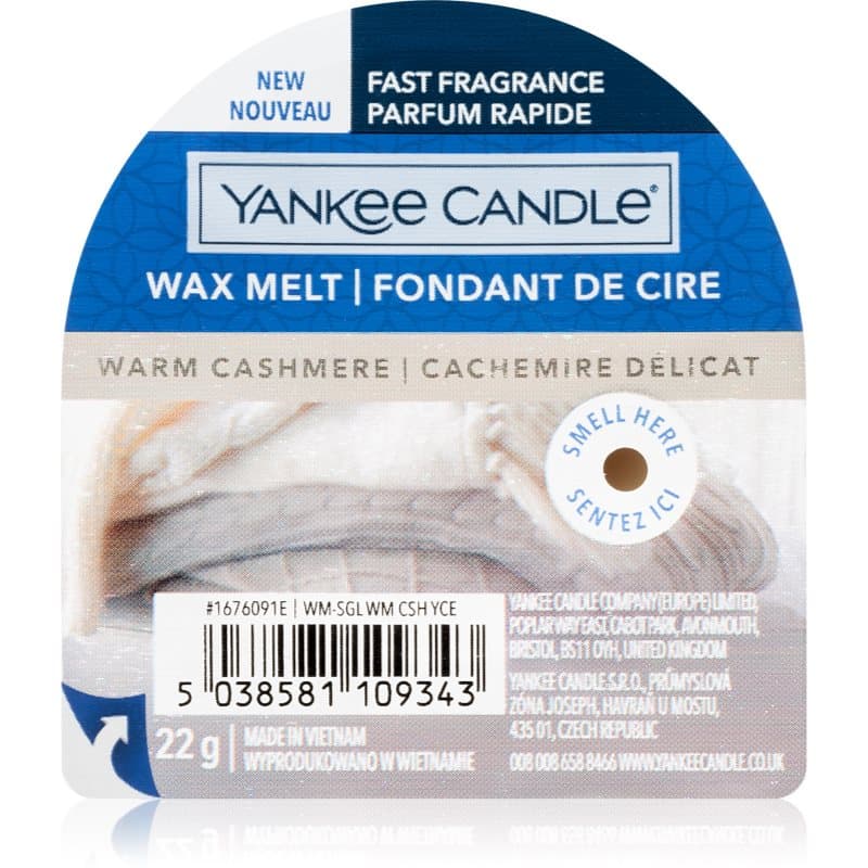 Warm Cashmere wosk do aromaterapii