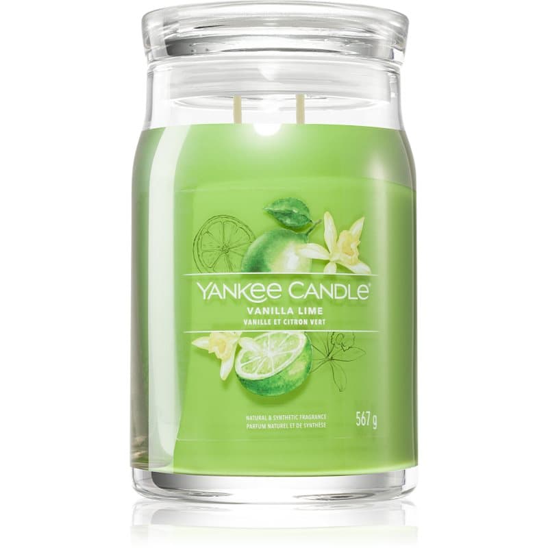 Vanilla Lime świeczka zapachowa Signature