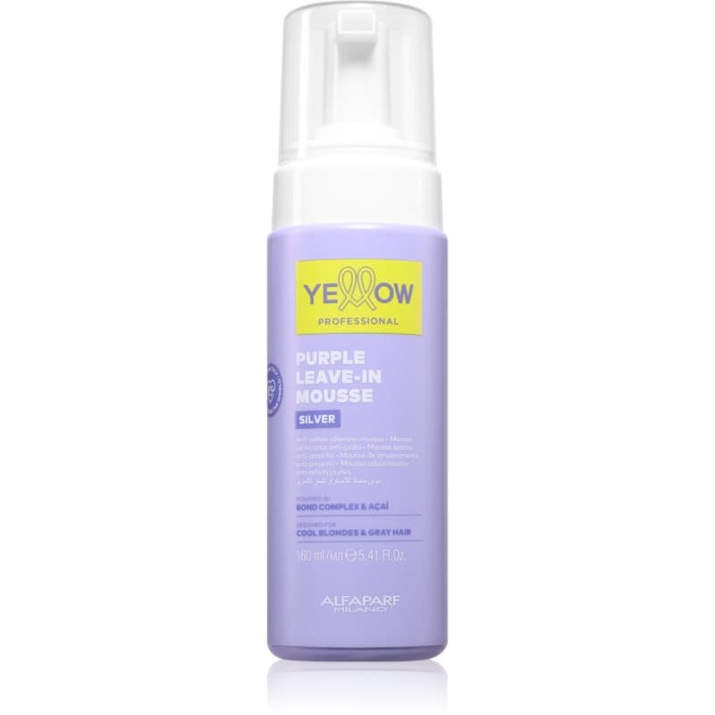 Silver Purple Leave-In Mousse pianka do włosów neutralizująca żółtawe odcienie