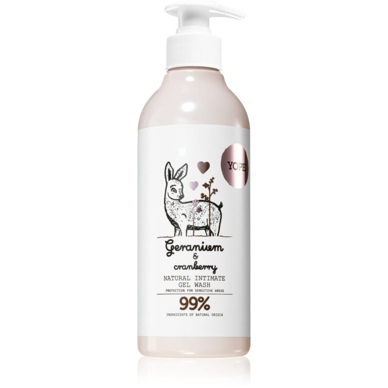 Geranium & Cranberry żel do higieny intymnej