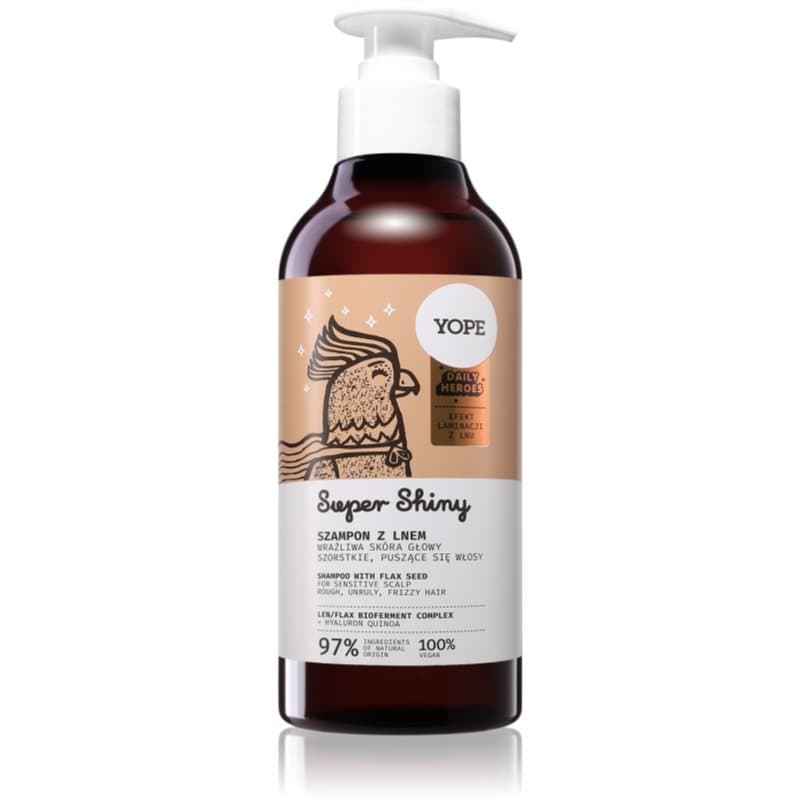 Daily Heroes Super Shiny szampon nadający blask włosom kręconym i falowanym