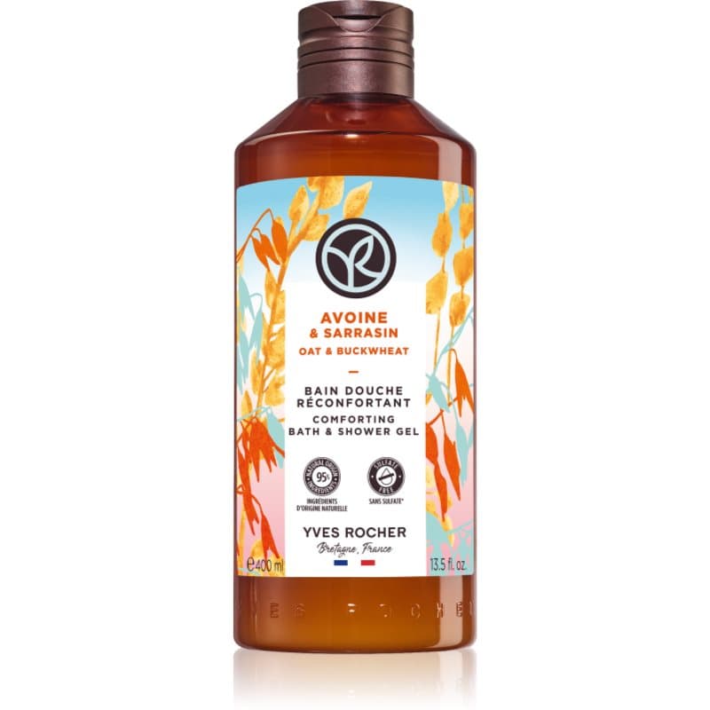 Bain de Nature pielęgnacyjny żel pod prysznic Oat & Buckwheat