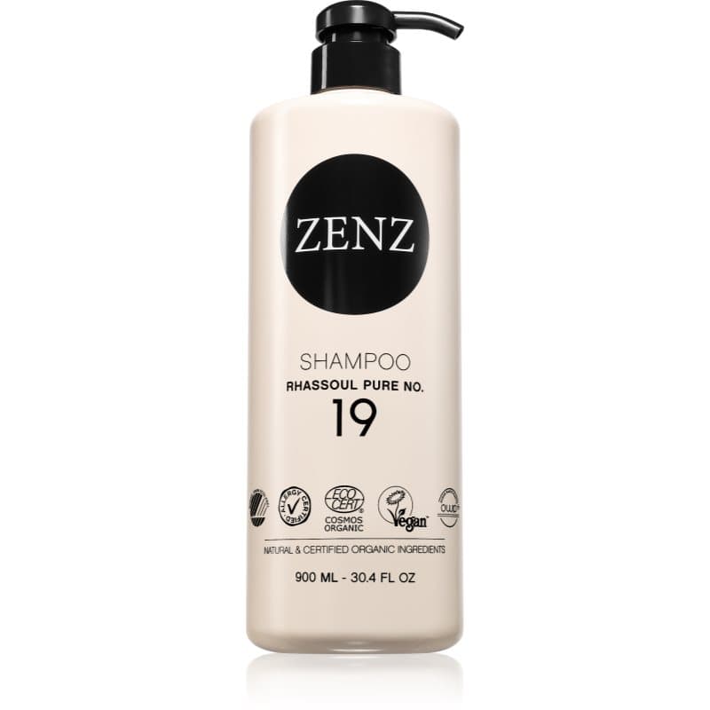 Rhassoul Pure No. 19 szampon nawilżający zapewnia efekt odżywki