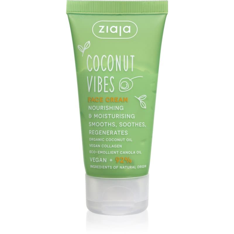 Coconut Vibes nocny krem do twarzy regenerujące skórę