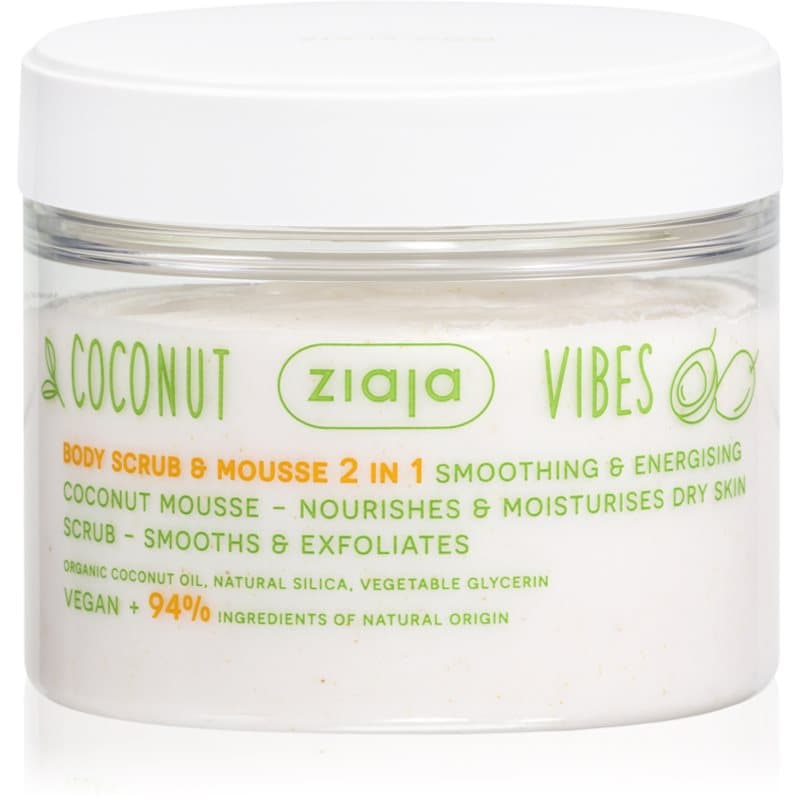 Coconut Vibes peeling do ciała o działaniu nawilżającym