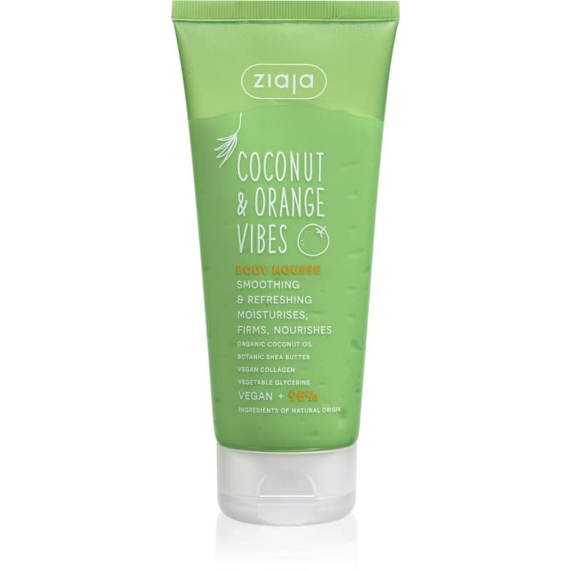 Coconut & Orange Vibes pianka do ciała o działaniu nawilżającym