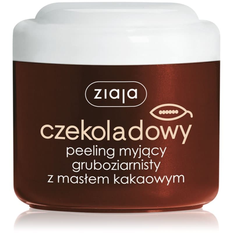 Masło Kakaowe czekoladowy peeling myjący gruboziarnisty z masłem kakaowym
