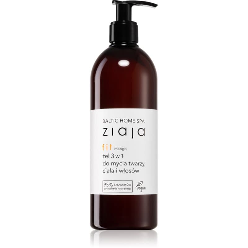 Baltic Home Spa Wellness Fit Mango żel 3 w 1 do mycia twarzy, ciała i włosów