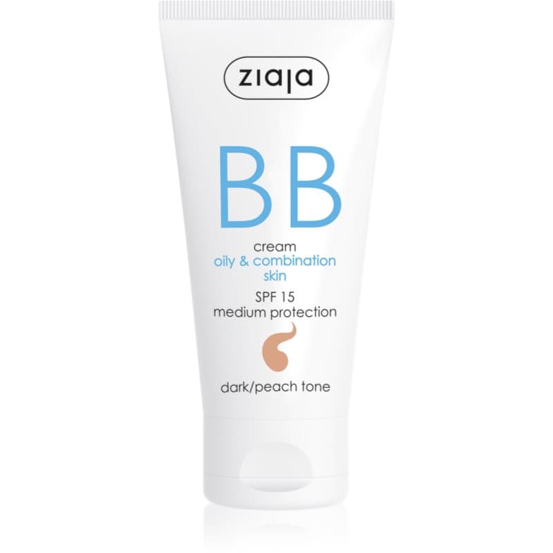 Kremy BB/CC BB aktywny krem na niedoskonałości skóry tłustej i mieszanej odcień opalony brzoskwiniowy odcień Dark Peach