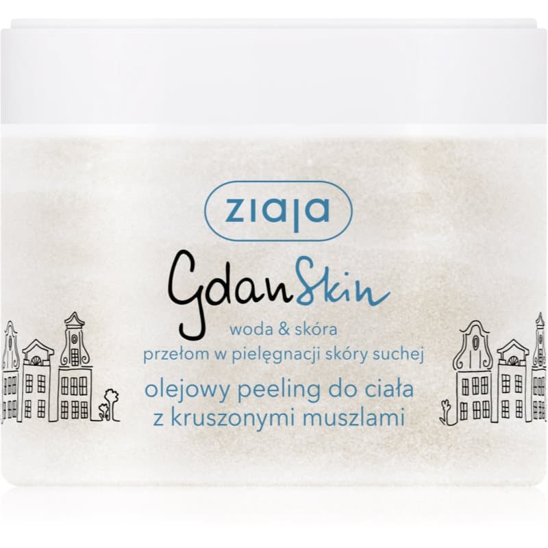 Gdanskin olejowy peeling do ciała z kruszonymi muszlami