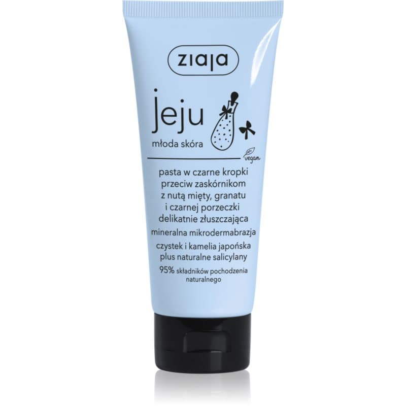 Jeju pasta w czarne kropki przeciw zaskórnikom