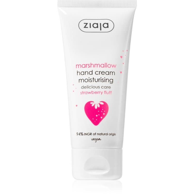 Marshmallow krem nawilżający do rąk Strawberry Fluff