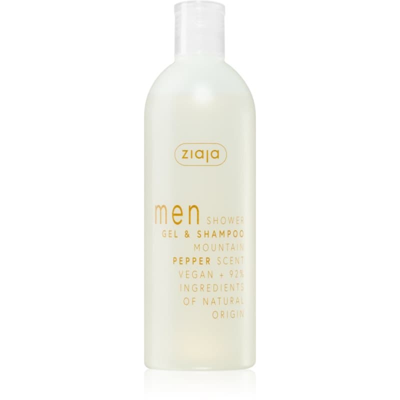 Men żel pod prysznic do ciała i włosów dla mężczyzn Mountain Pepper