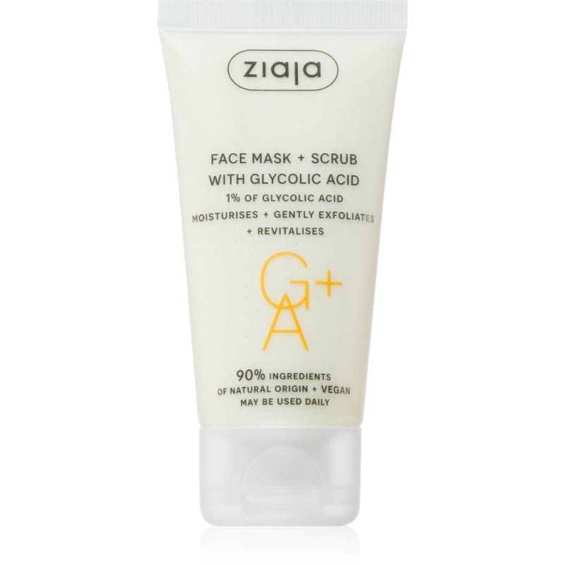 Face Mask + Scrub with Glycolic Acid maska peelingująca