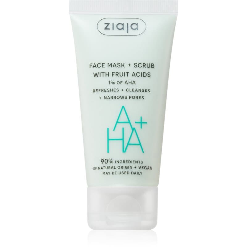 Face Mask + Scrub with Fruit Acids maska peelingująca