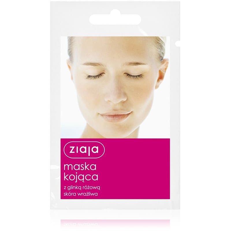 Maski Z Glinkami maska kojąca z glinką różową
