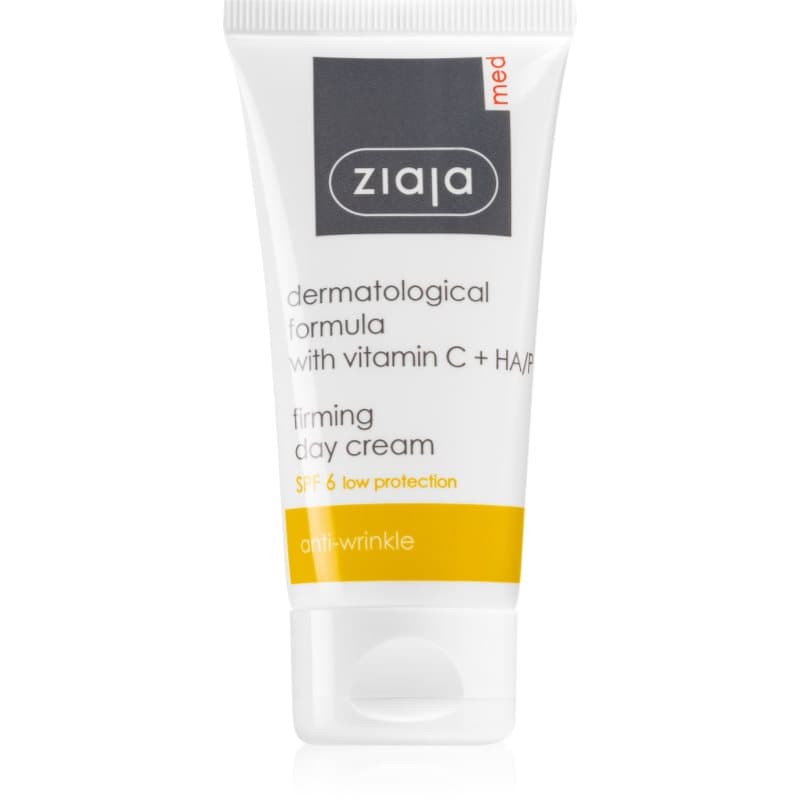 Vitamin C krem ujędrniający na dzień ochrona niska SPF 6