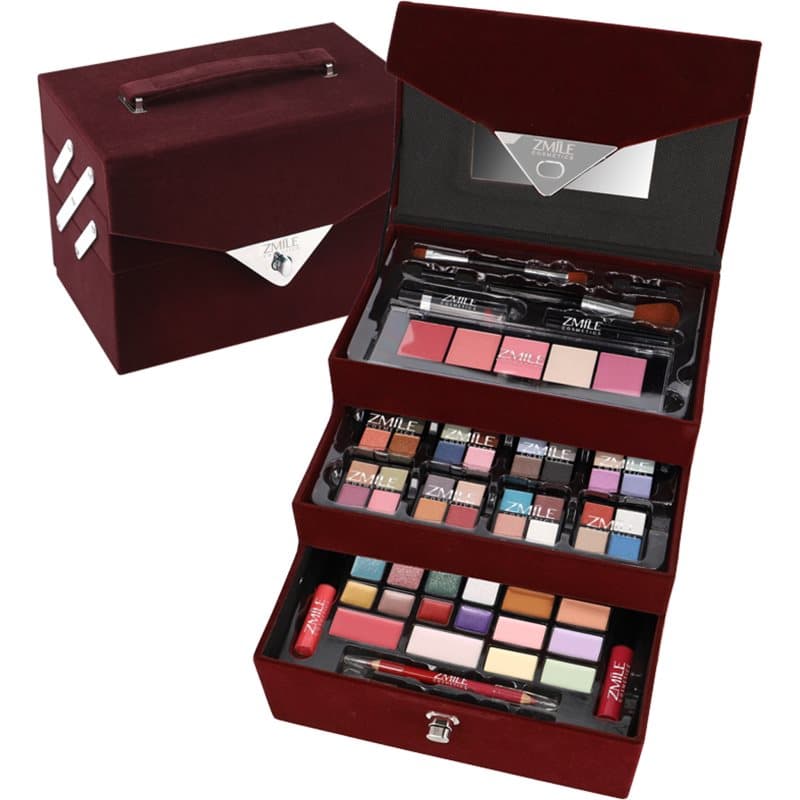 Beauty Case Velvety kuferek kosmetyczny Dark Berry