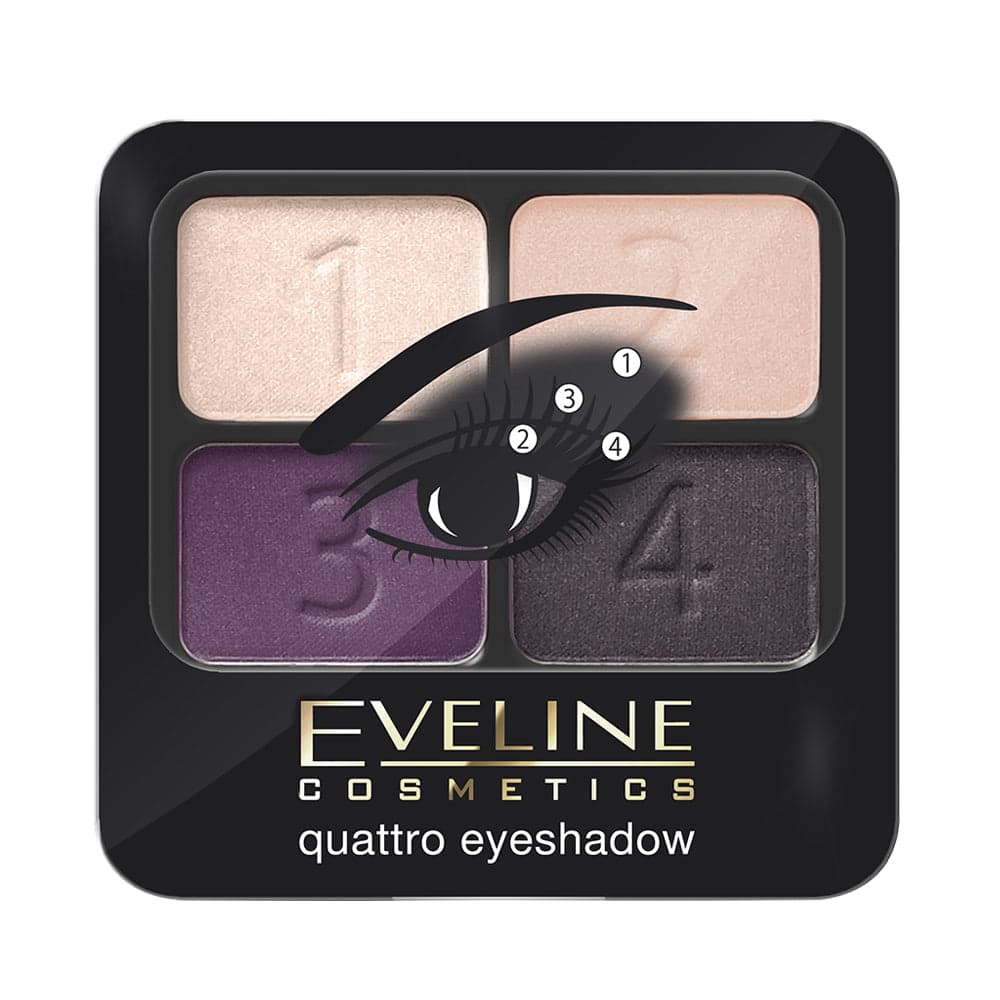 Quattro Eyeshadow Paleta 4 cieni do powiek